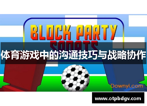 体育游戏中的沟通技巧与战略协作